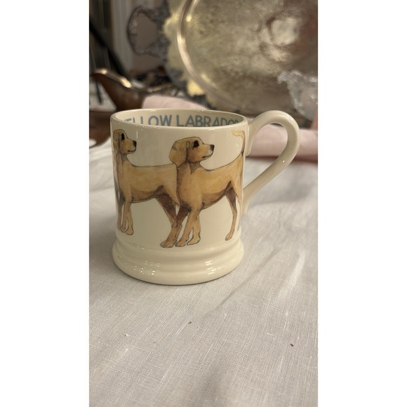 Emma Bridgewater Supporting Help For Heroes Yellow Labrador Coffee Mug Half Pint